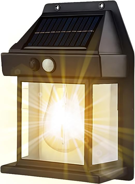 Tungsten Bulb led Solar Outdoor Garden Wall Light with Sensor Wireless ip65 Solar Wall lamp-1 PIC Tungsten Bulb led Solar Outdoor Garden Wall Light with Sensor Wireless ip65 Solar Wall lamp-1 PIC